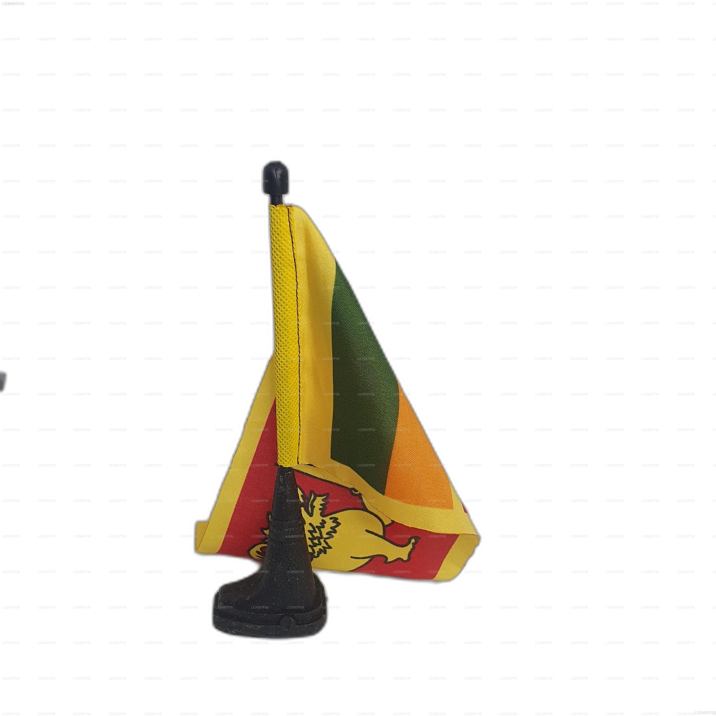 Nationell flagga med magnetisk fot