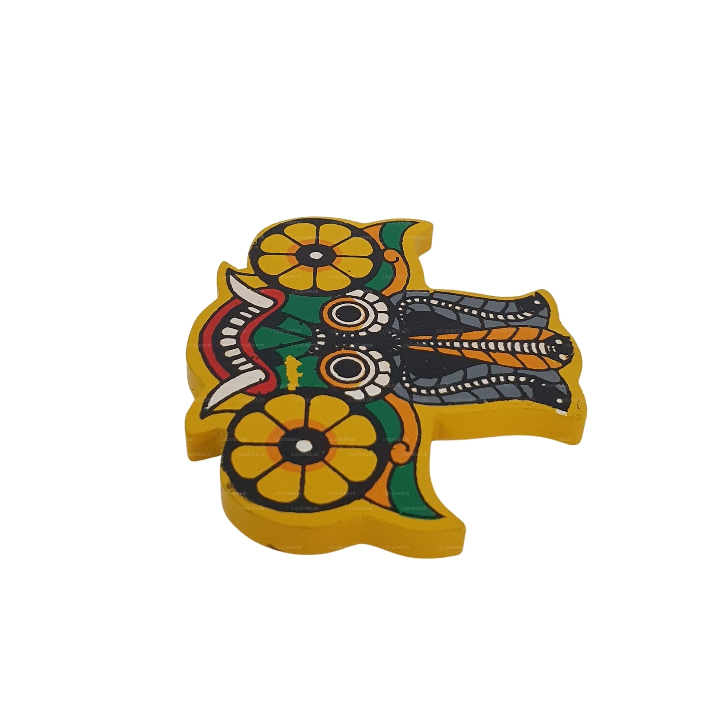 Lakpura® Gara Raksha Mask kylskåpsmagnet