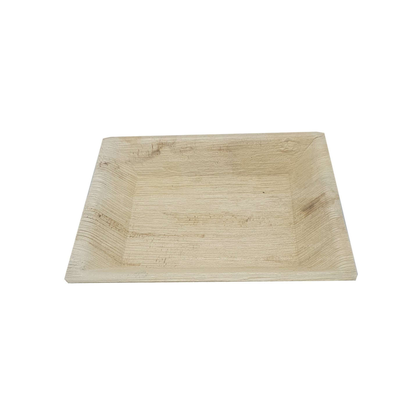 Handgjorda Areca Leaf mat tallrikar 20 cm x 20 cm (fyrkantig typ)