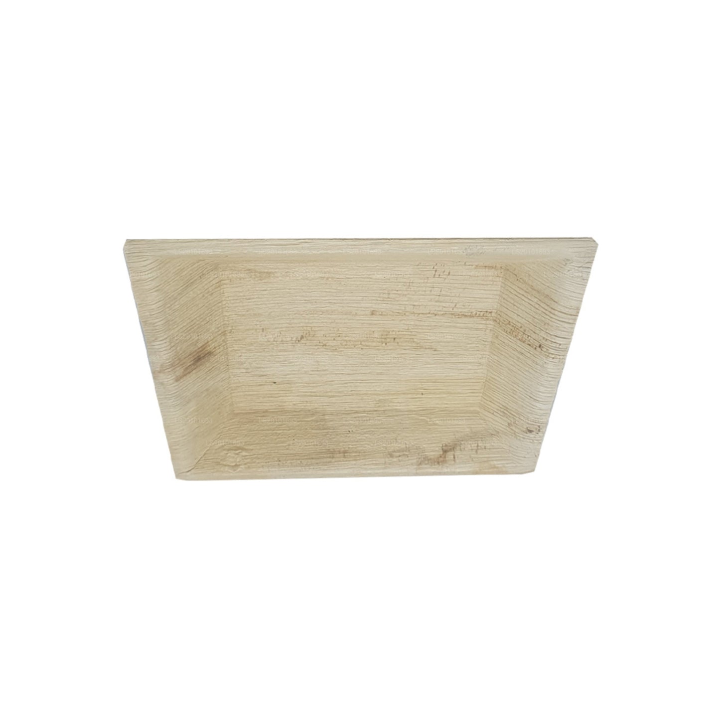 Handgjorda Areca Leaf mat tallrikar 20 cm x 20 cm (fyrkantig typ)