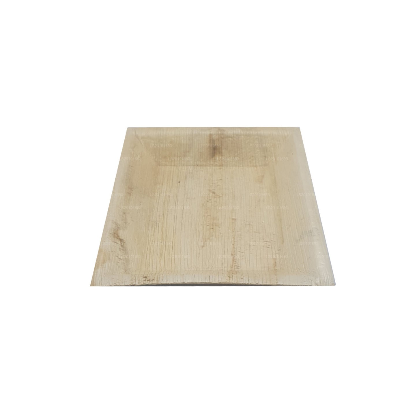 Handgjorda Areca Leaf mat tallrikar 20 cm x 20 cm (fyrkantig typ)
