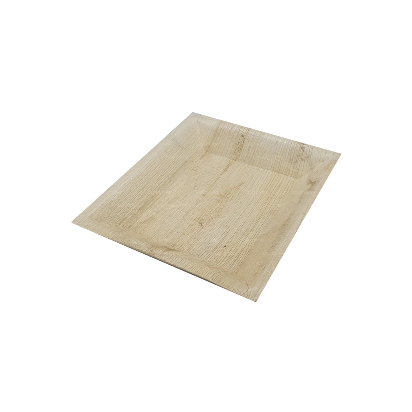 Handgjorda Areca Leaf mat tallrikar 20 cm x 20 cm (fyrkantig typ)