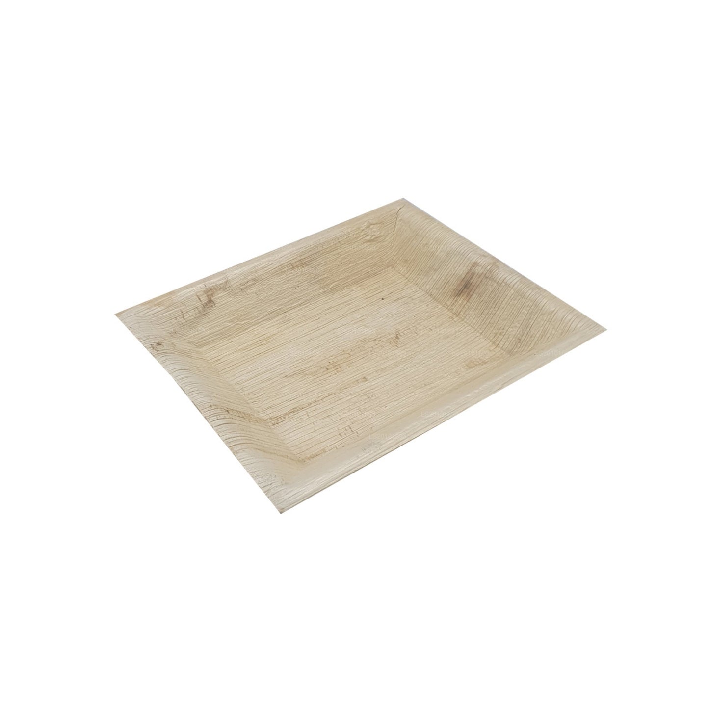 Handgjorda Areca Leaf mat tallrikar 20 cm x 20 cm (fyrkantig typ)