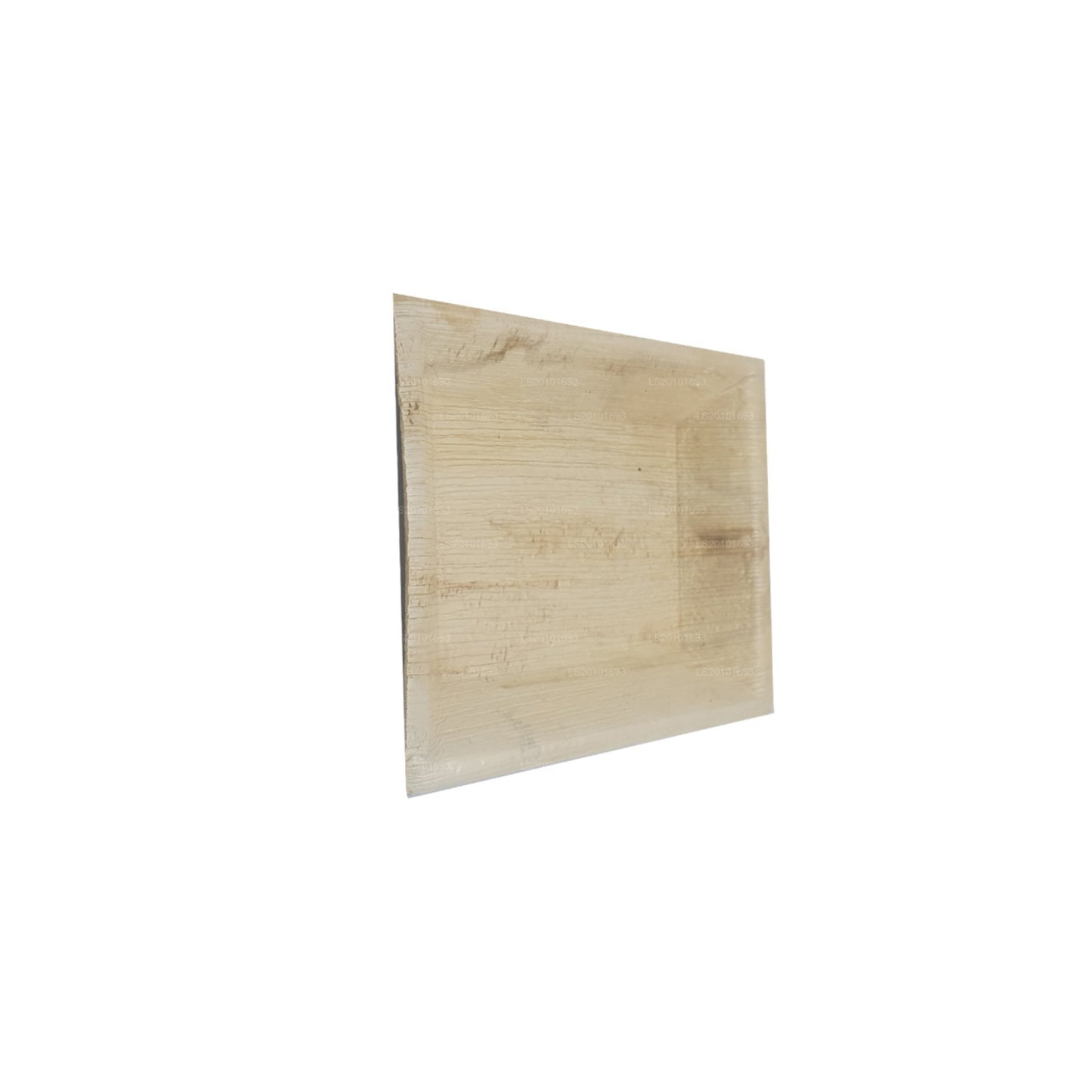 Handgjorda Areca Leaf mat tallrikar 20 cm x 20 cm (fyrkantig typ)