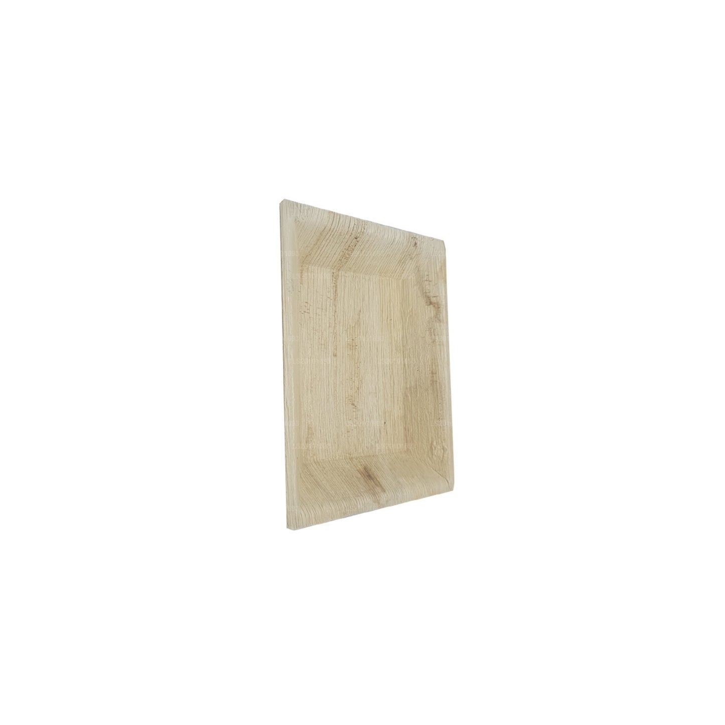 Handgjorda Areca Leaf mat tallrikar 20 cm x 20 cm (fyrkantig typ)