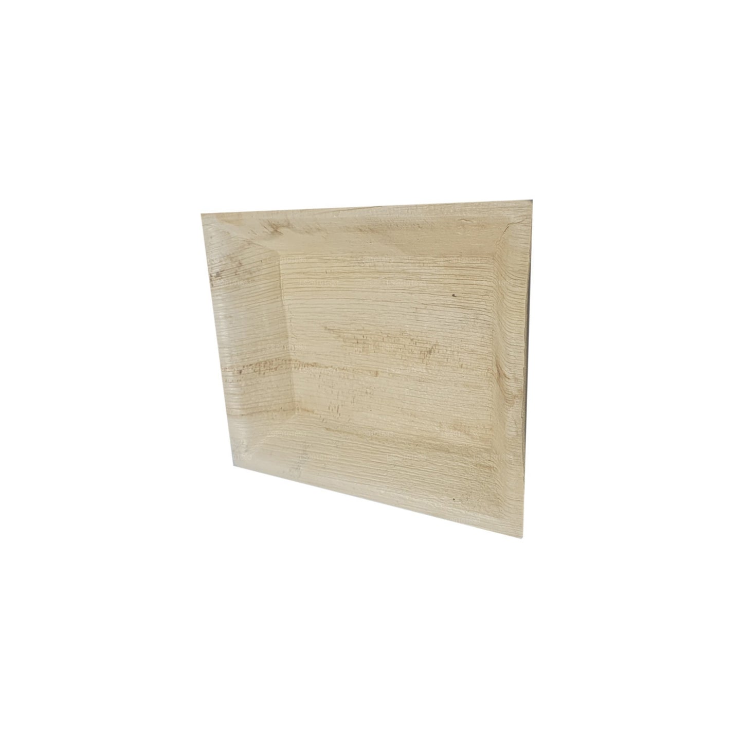 Handgjorda Areca Leaf mat tallrikar 20 cm x 20 cm (fyrkantig typ)