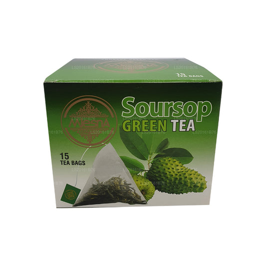 Mlesna Soursop grönt te (30g) 15 tepåsar