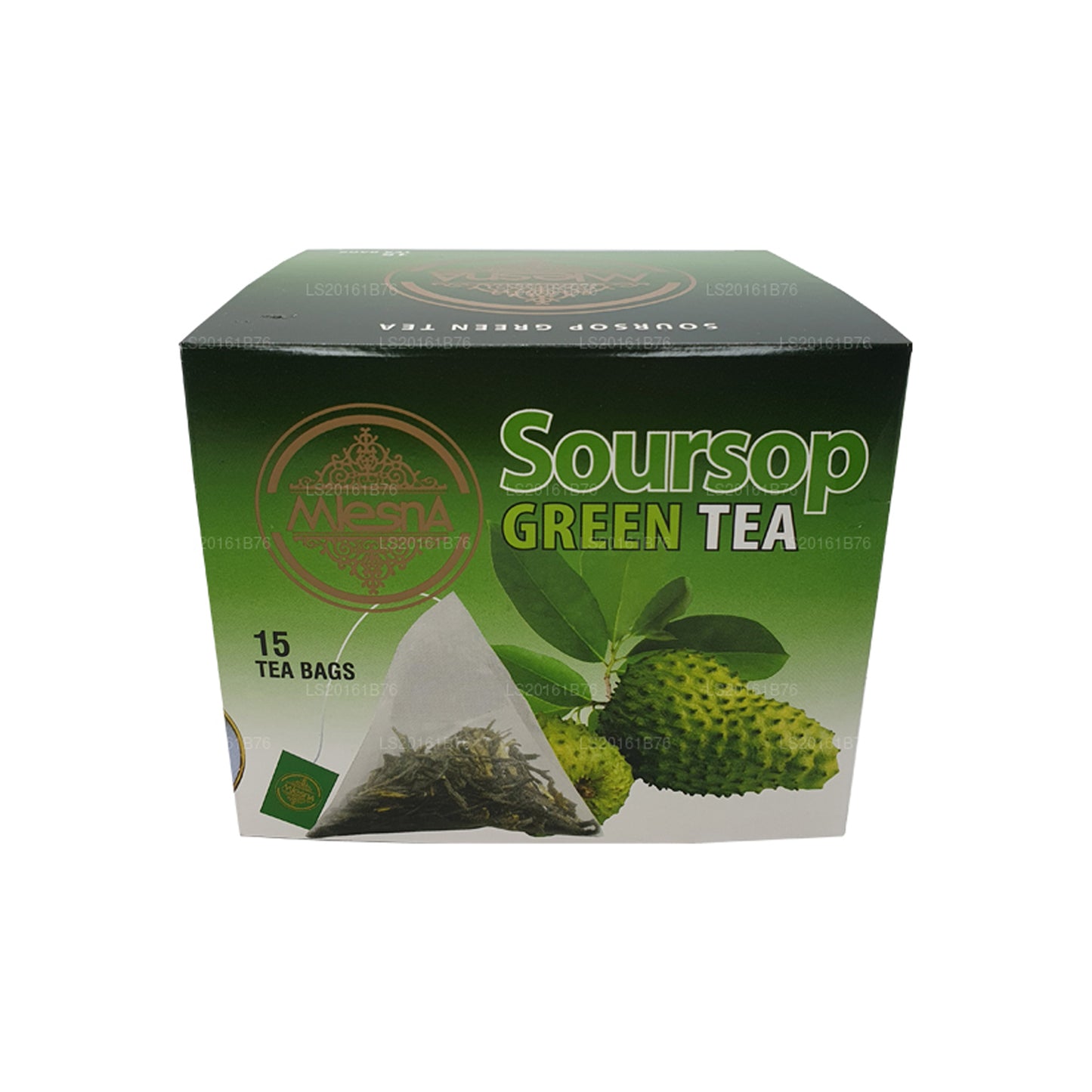 Mlesna Soursop grönt te (30g) 15 tepåsar
