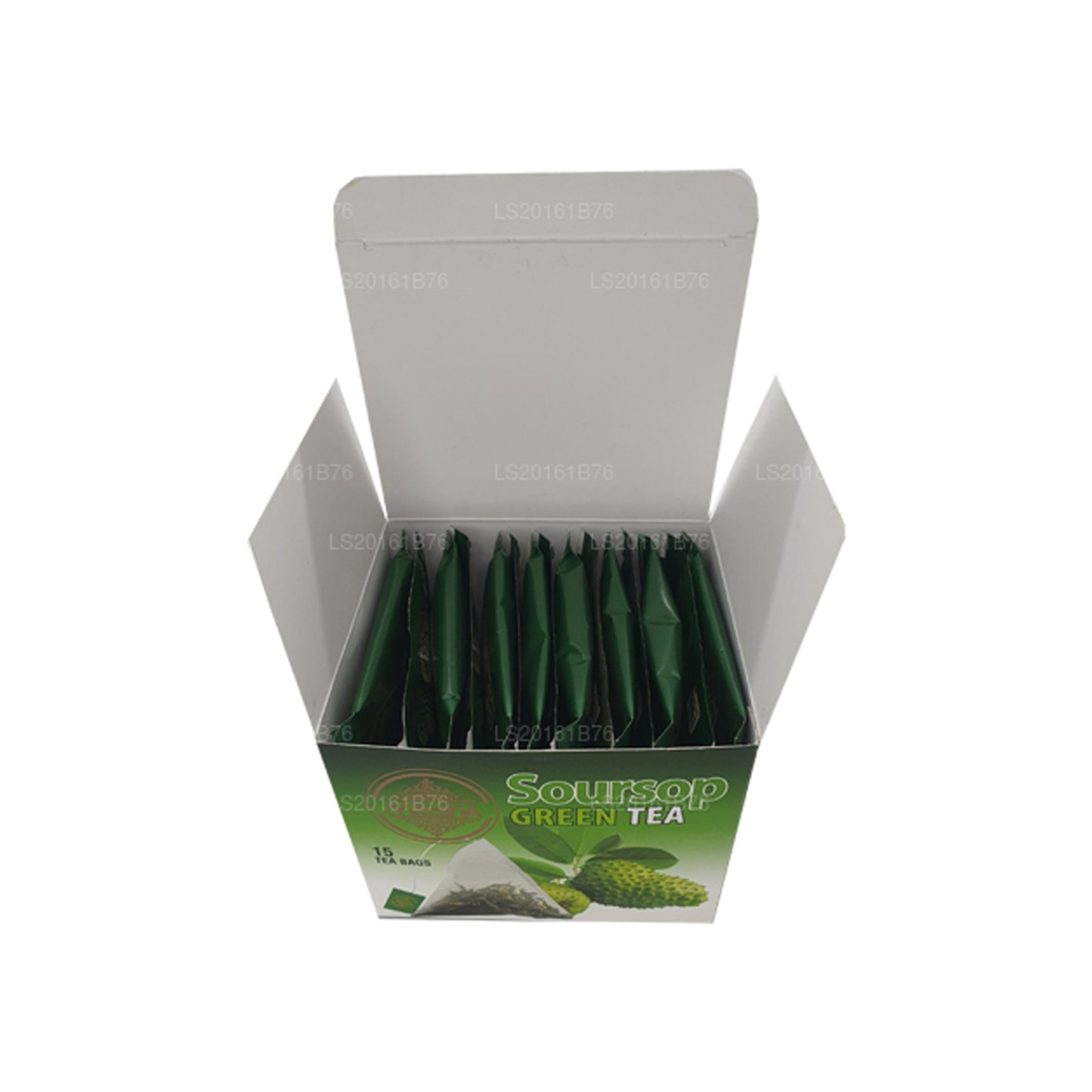Mlesna Soursop grönt te (30g) 15 tepåsar
