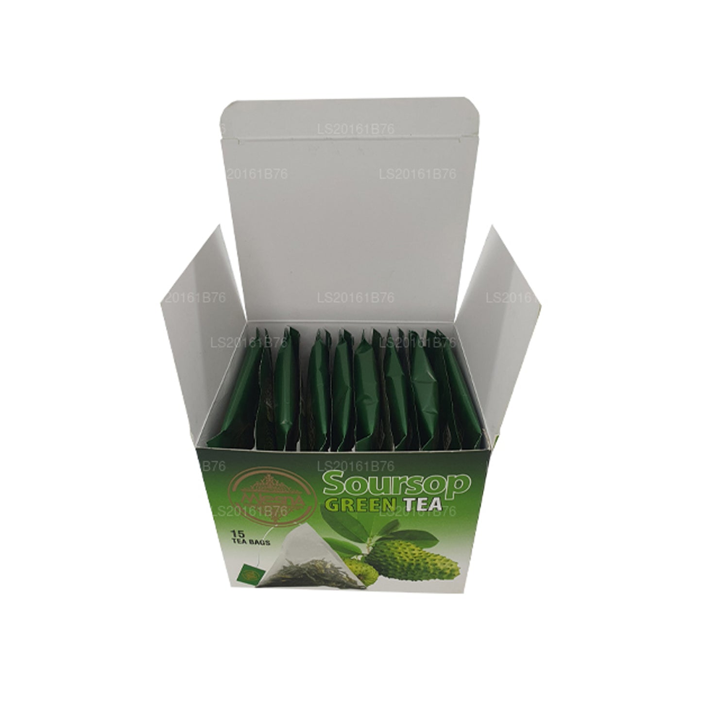 Mlesna Soursop grönt te (30g) 15 tepåsar