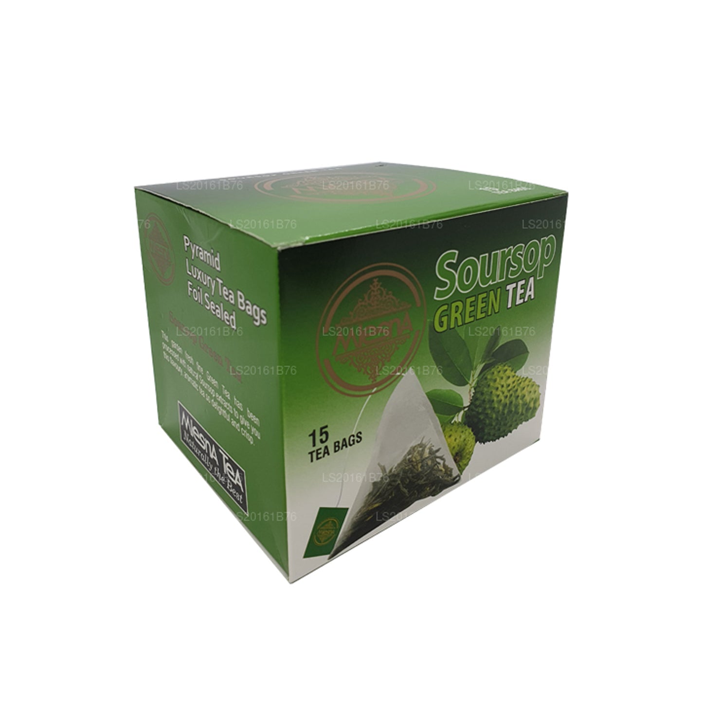Mlesna Soursop grönt te (30g) 15 tepåsar