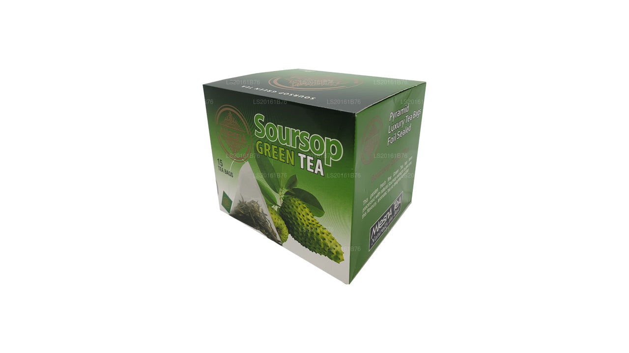 Mlesna Soursop grönt te (30g) 15 tepåsar
