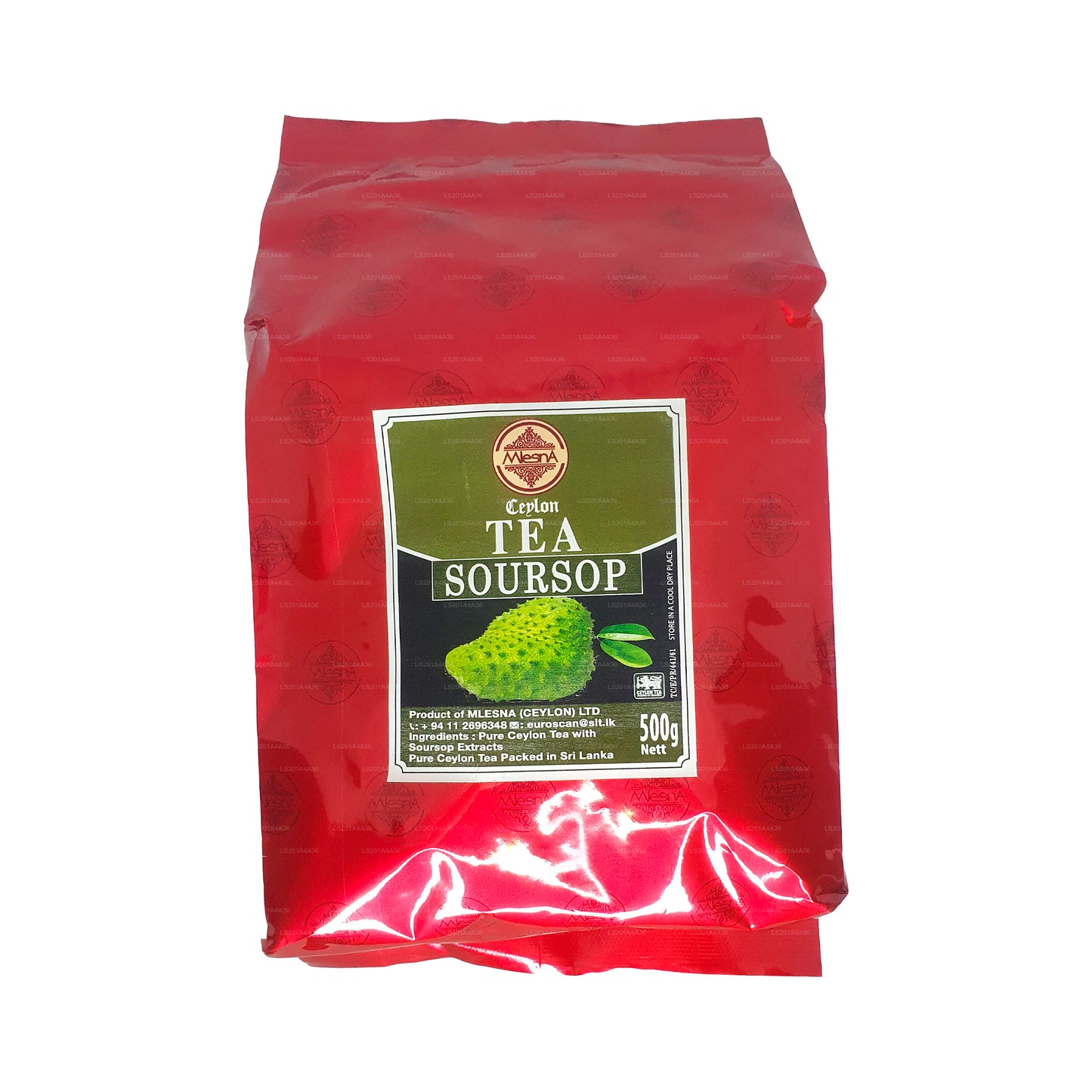 Mlesna Ceylon te Soursop svart te (500g)