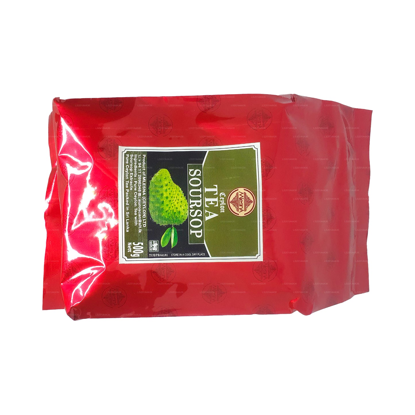 Mlesna Ceylon te Soursop svart te (500g)