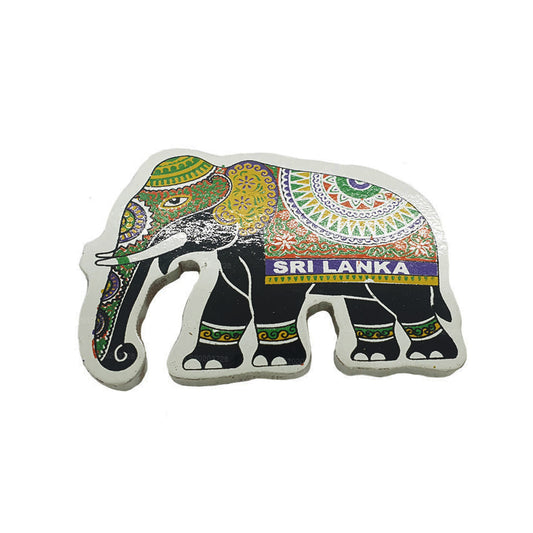 Sri Lankas traditionella Perahera elefant kylmagnet
