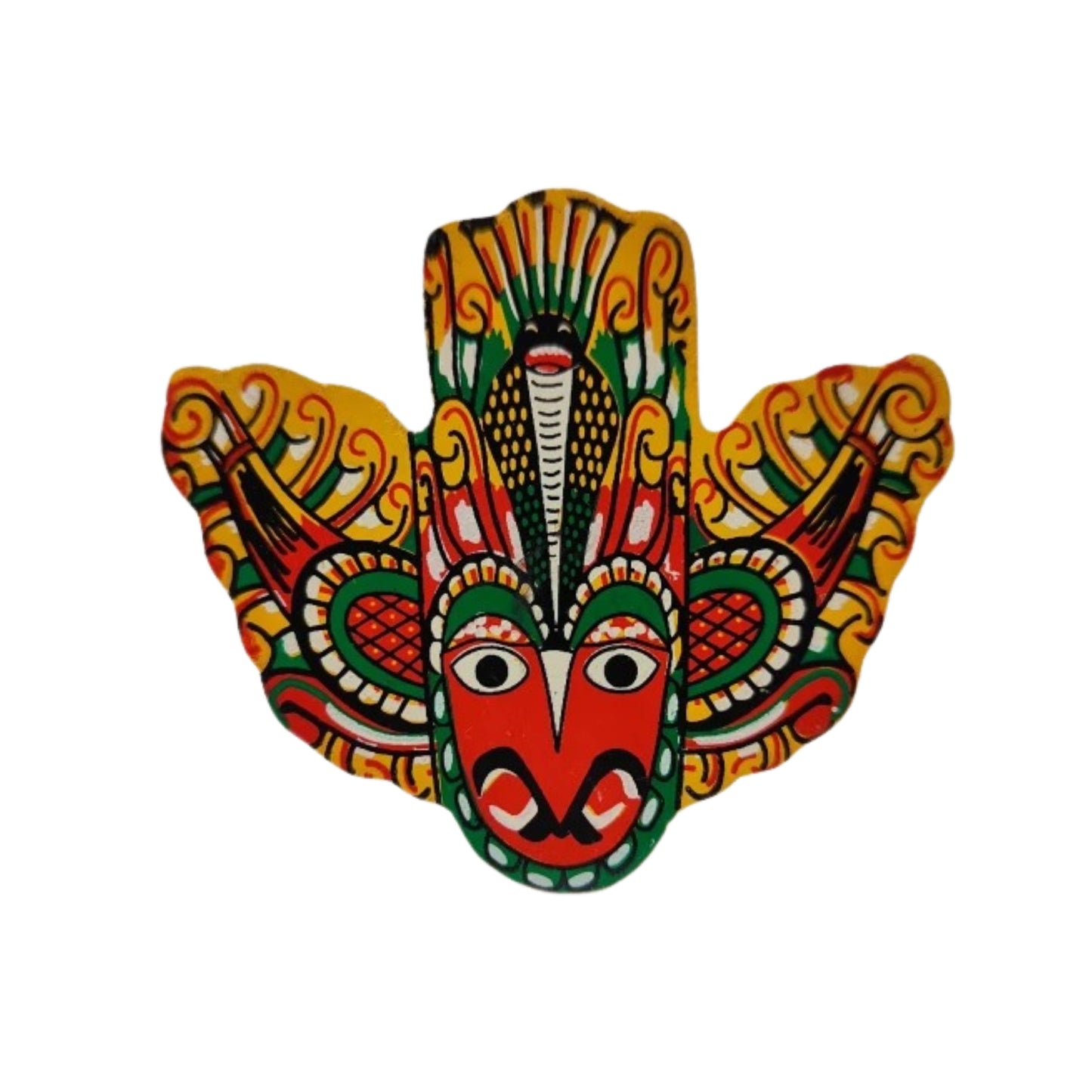 Sri Lankas Gurulu Raksha Mask kylmagnet