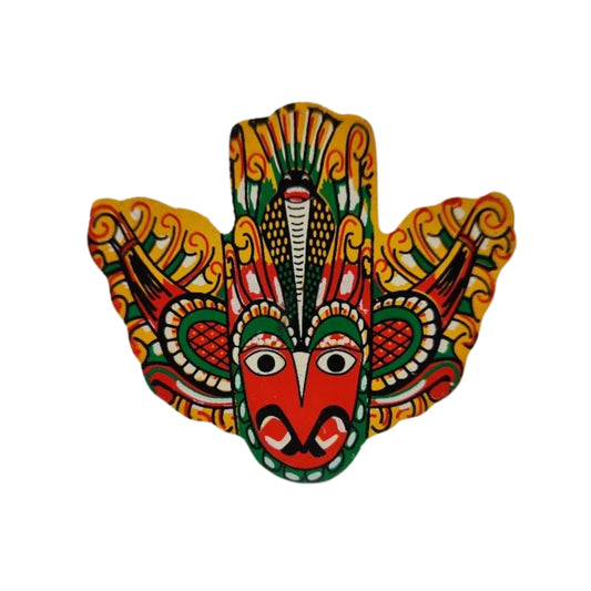 Sri Lankas Gurulu Raksha Mask kylmagnet