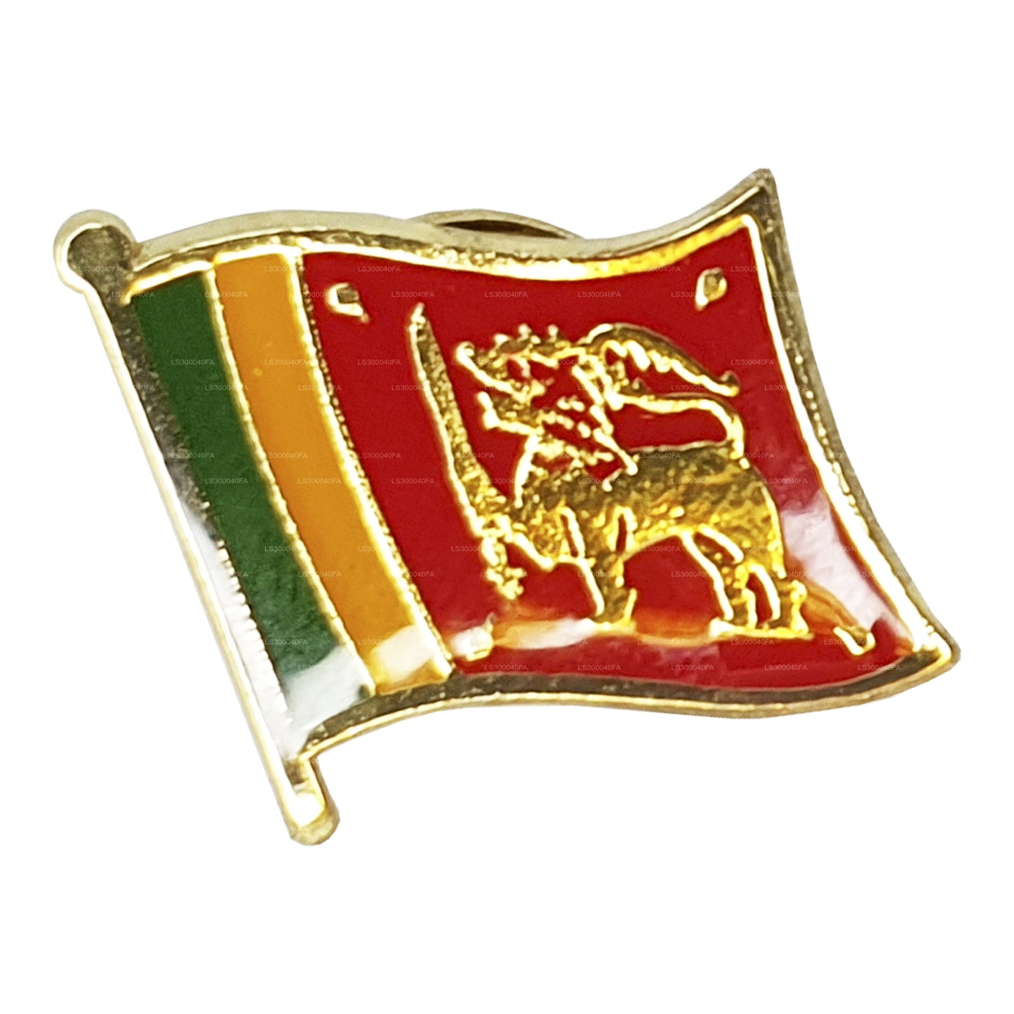 Sri Lankan National Flag Lapel Pin