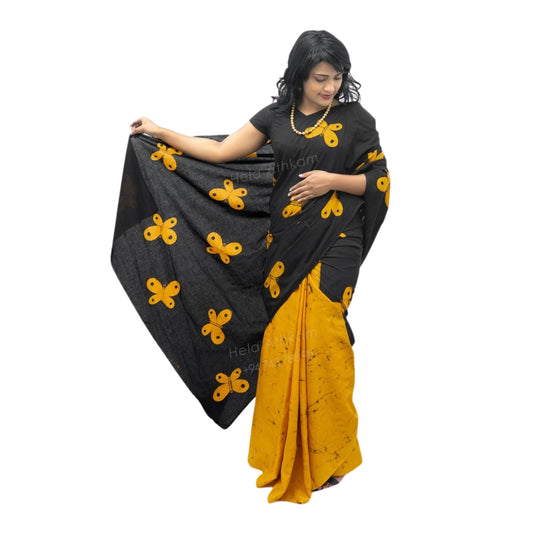 Lakpura Batik Saree (Design S206)