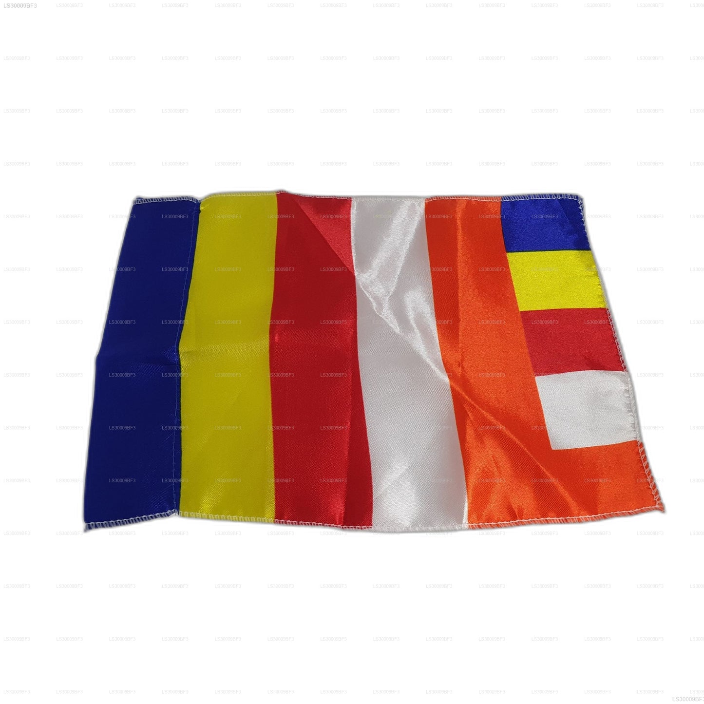 Lakpura® Sri Lankan Fabric Buddhist Flag