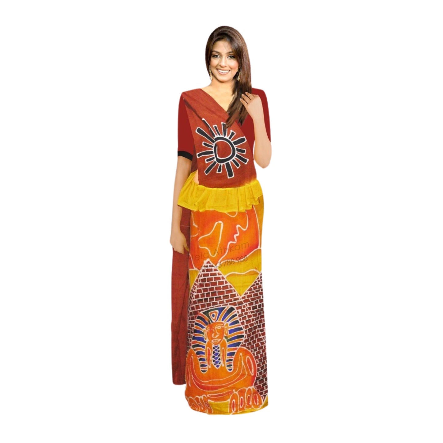 Lakpura Batik Saree (Design S805)