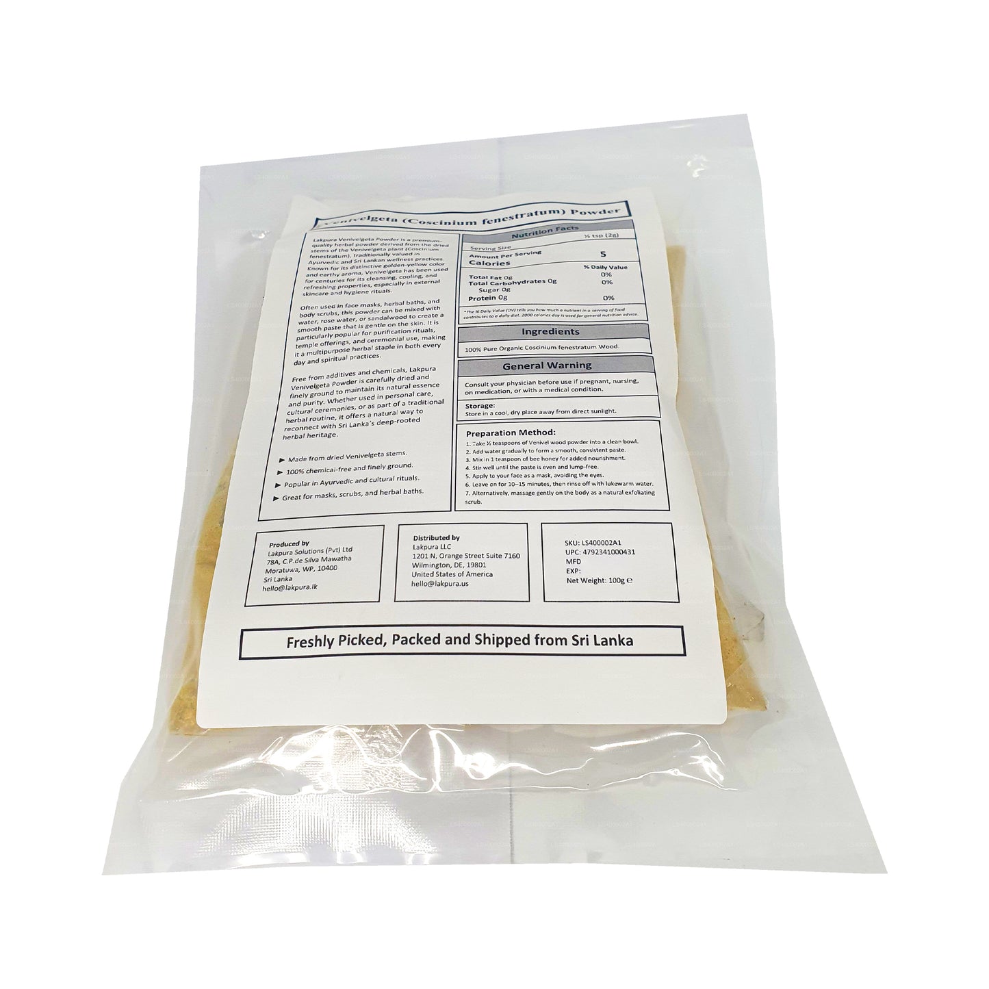 Lakpura Weniwelgeta Pulver