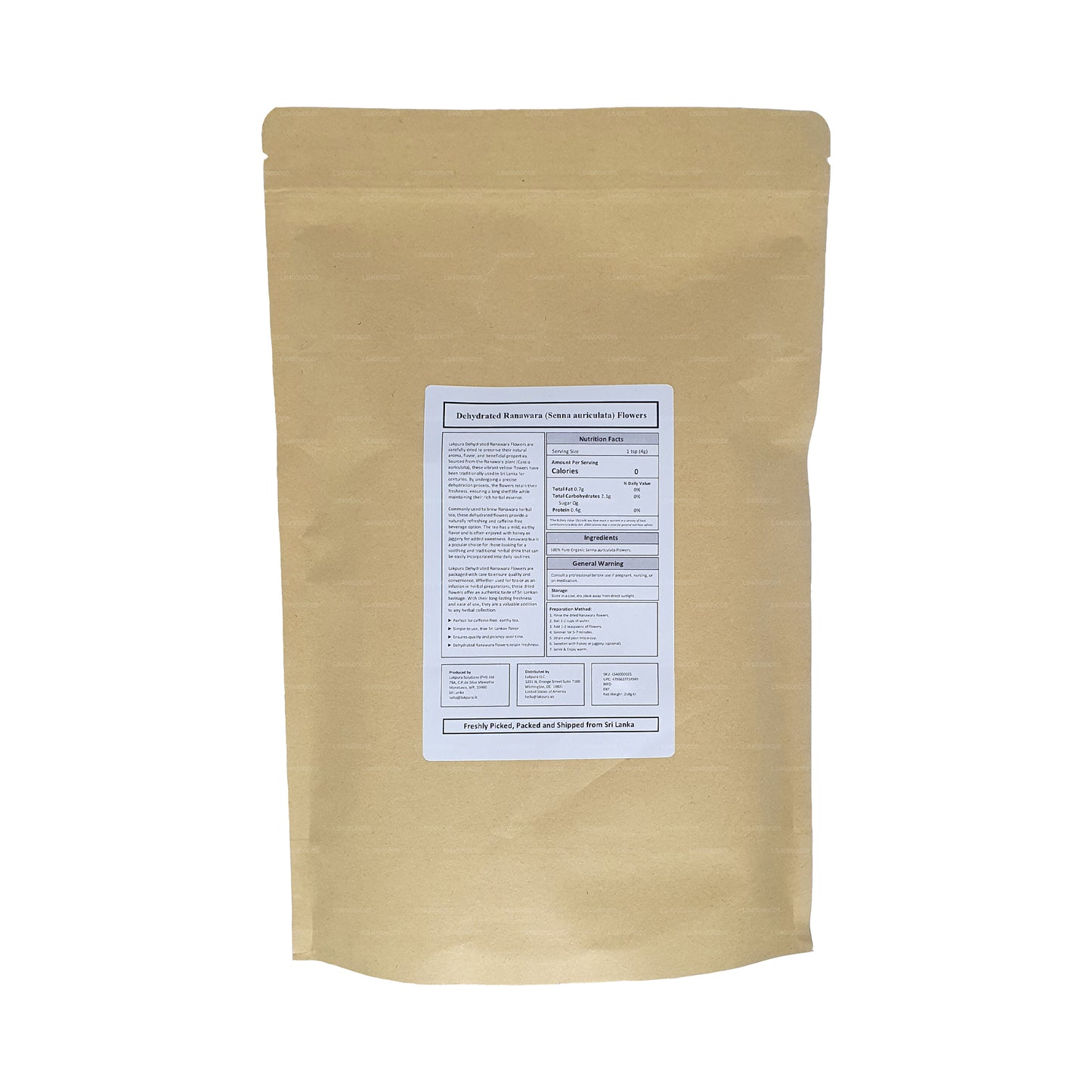 Lakpura Dehydratiserad Ranawara