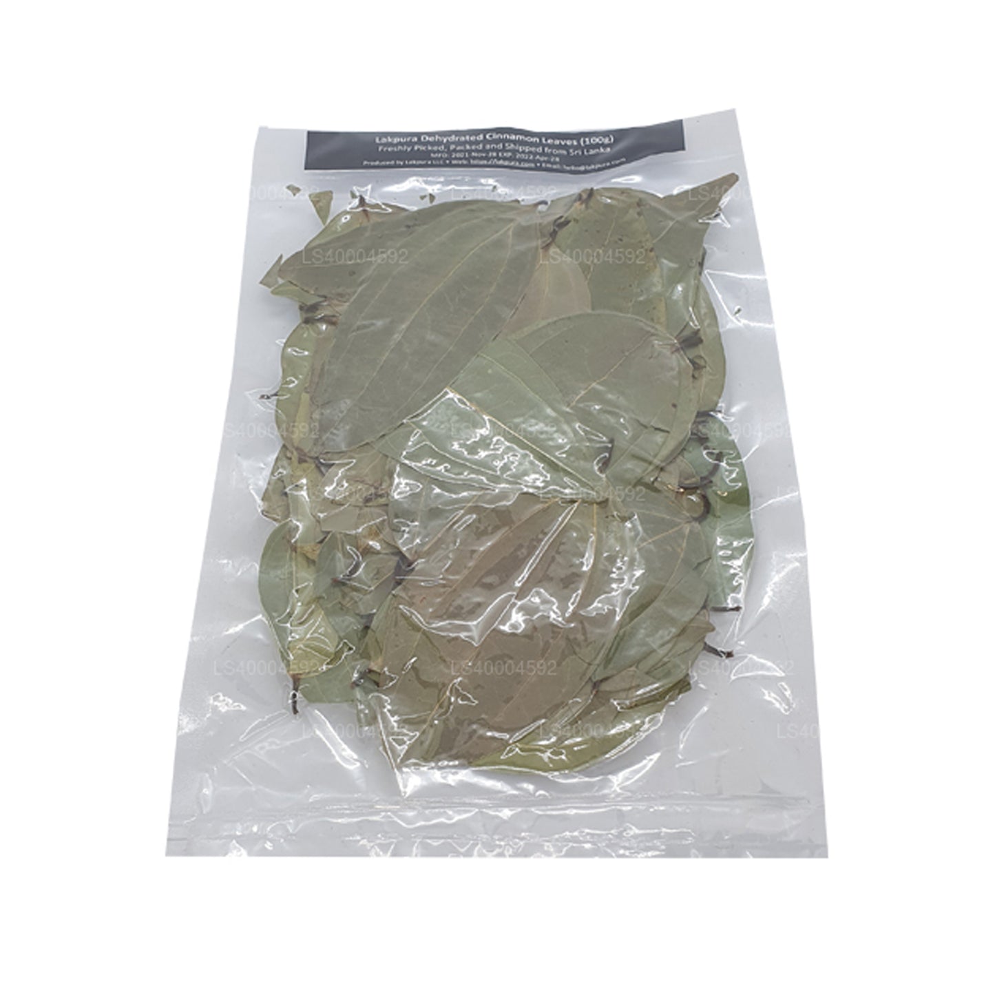 Lakpura uttorkad kanelblad