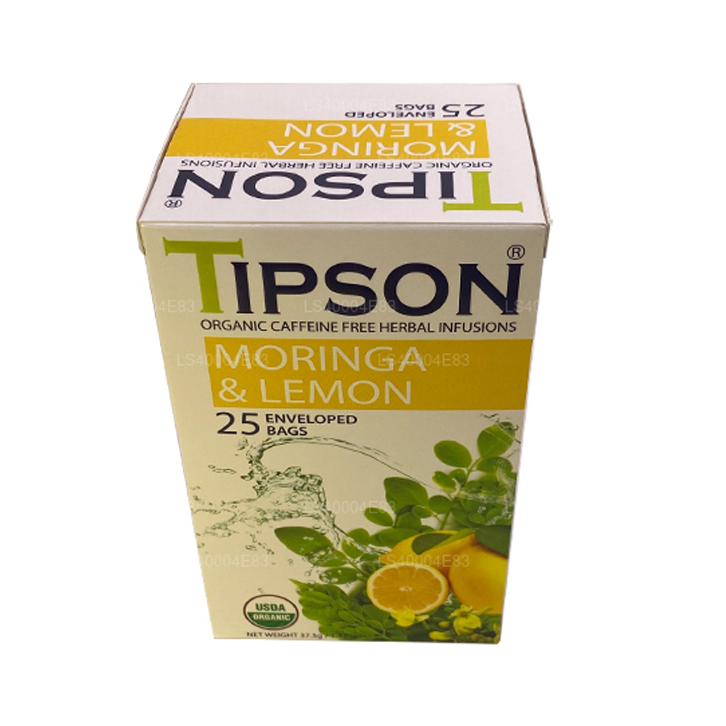 Tipson Moringa och citronte (37,5 g) 25 tepåsar