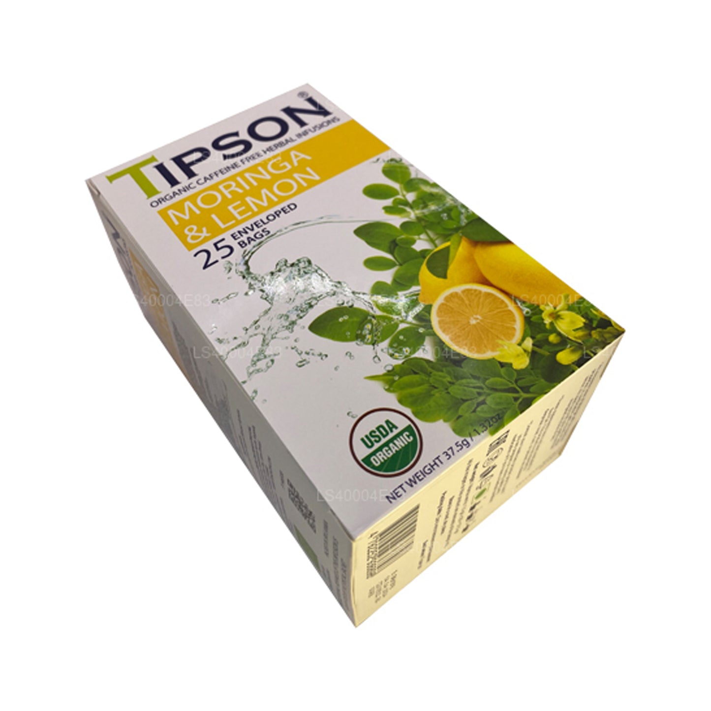 Tipson Moringa och citronte (37,5 g) 25 tepåsar
