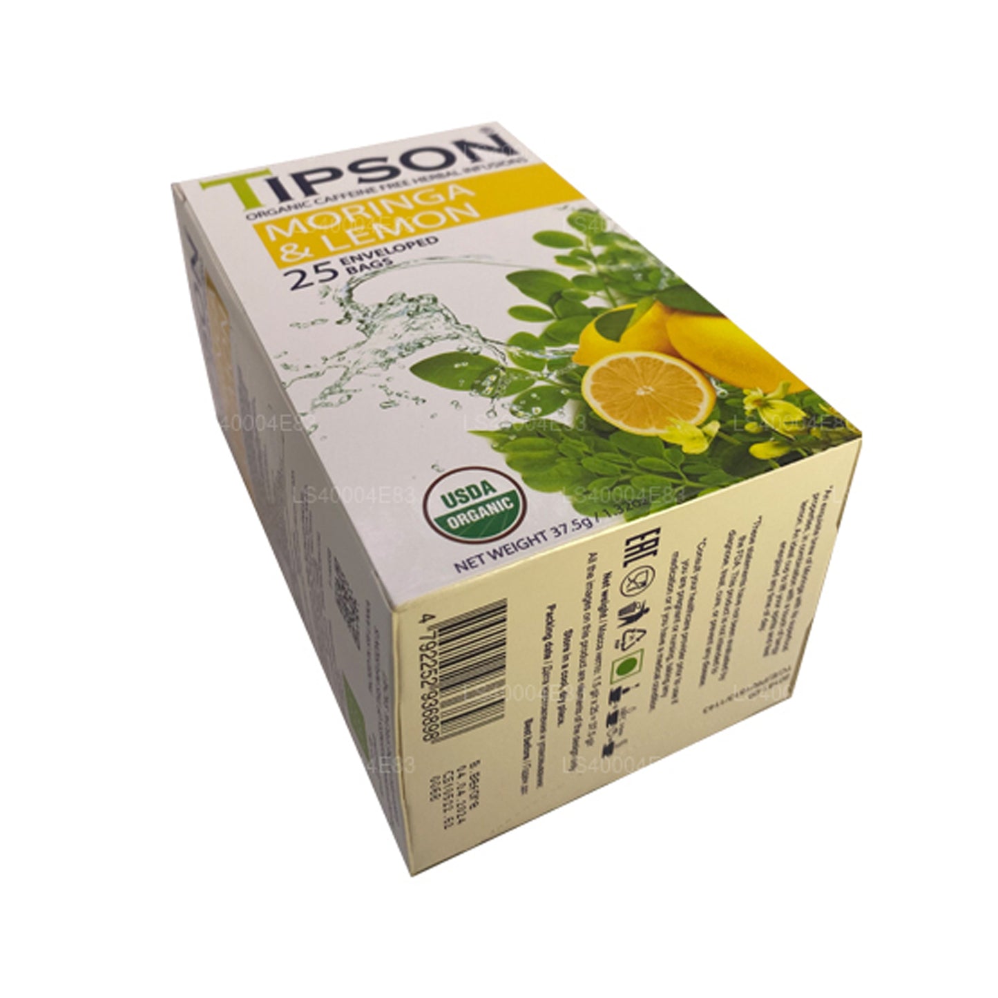 Tipson Moringa och citronte (37,5 g) 25 tepåsar