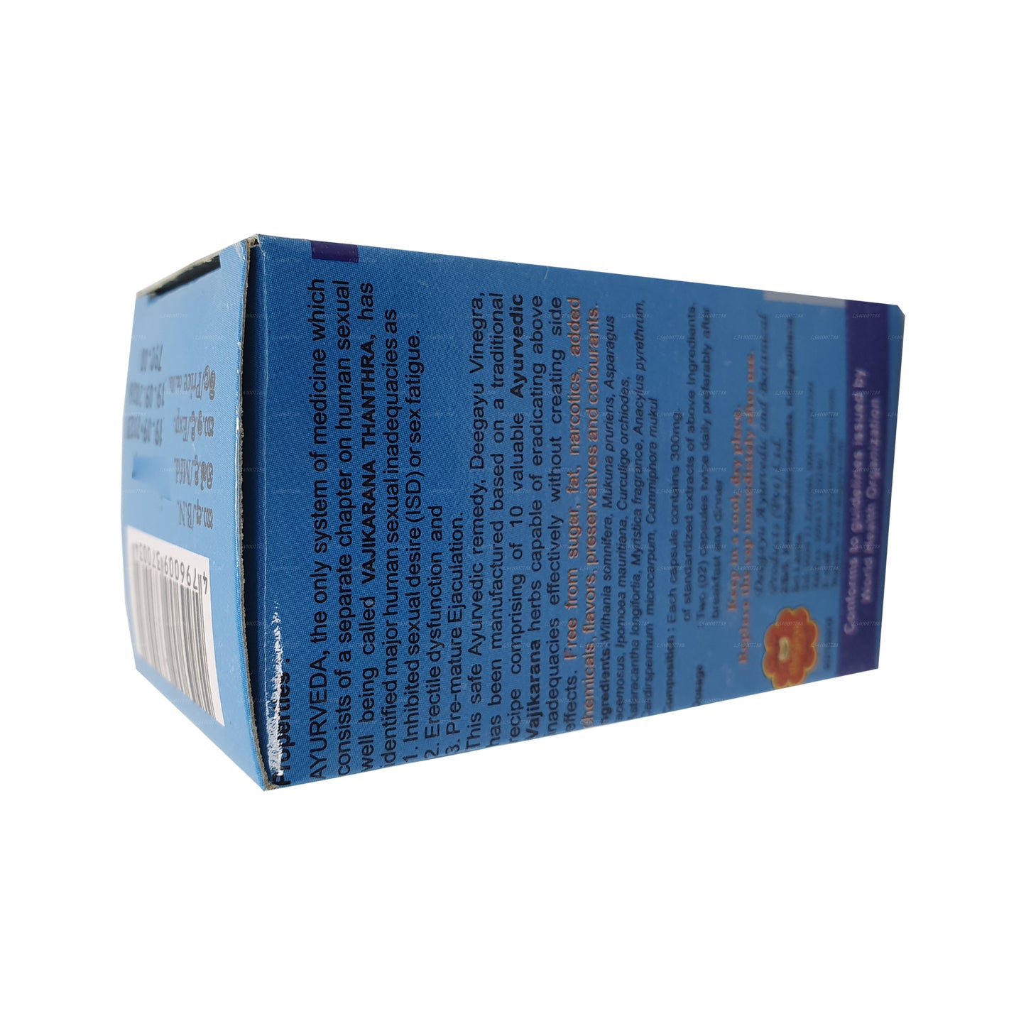 Deegayu Vinegra Naturlig Sexuell Booster (30 Kapslar)