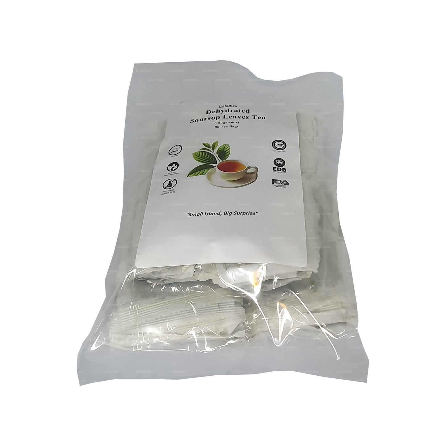 Lakpura Dehydrated Soursop (Guanabana, Graviola, Guyabano) tepåsar