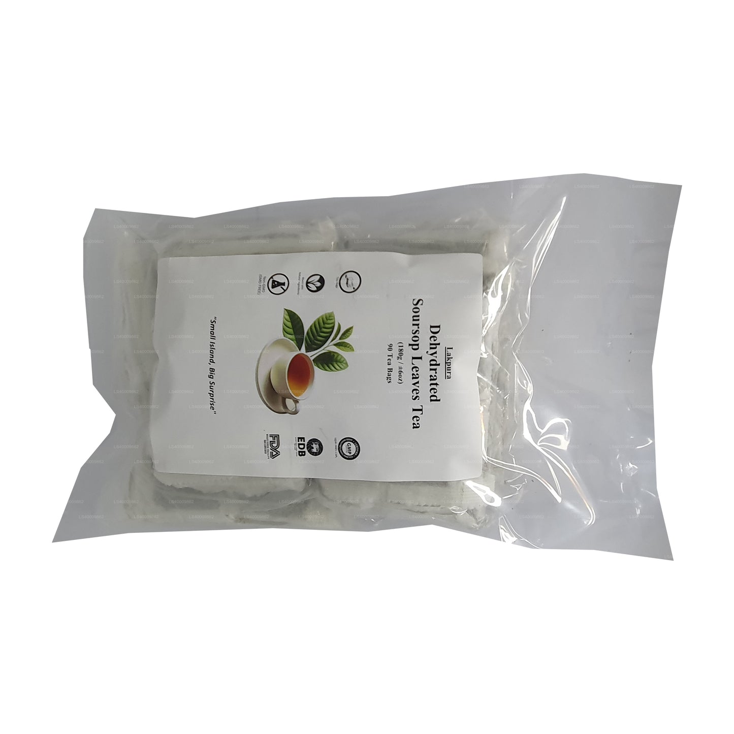 Lakpura Dehydrated Soursop (Guanabana, Graviola, Guyabano) tepåsar