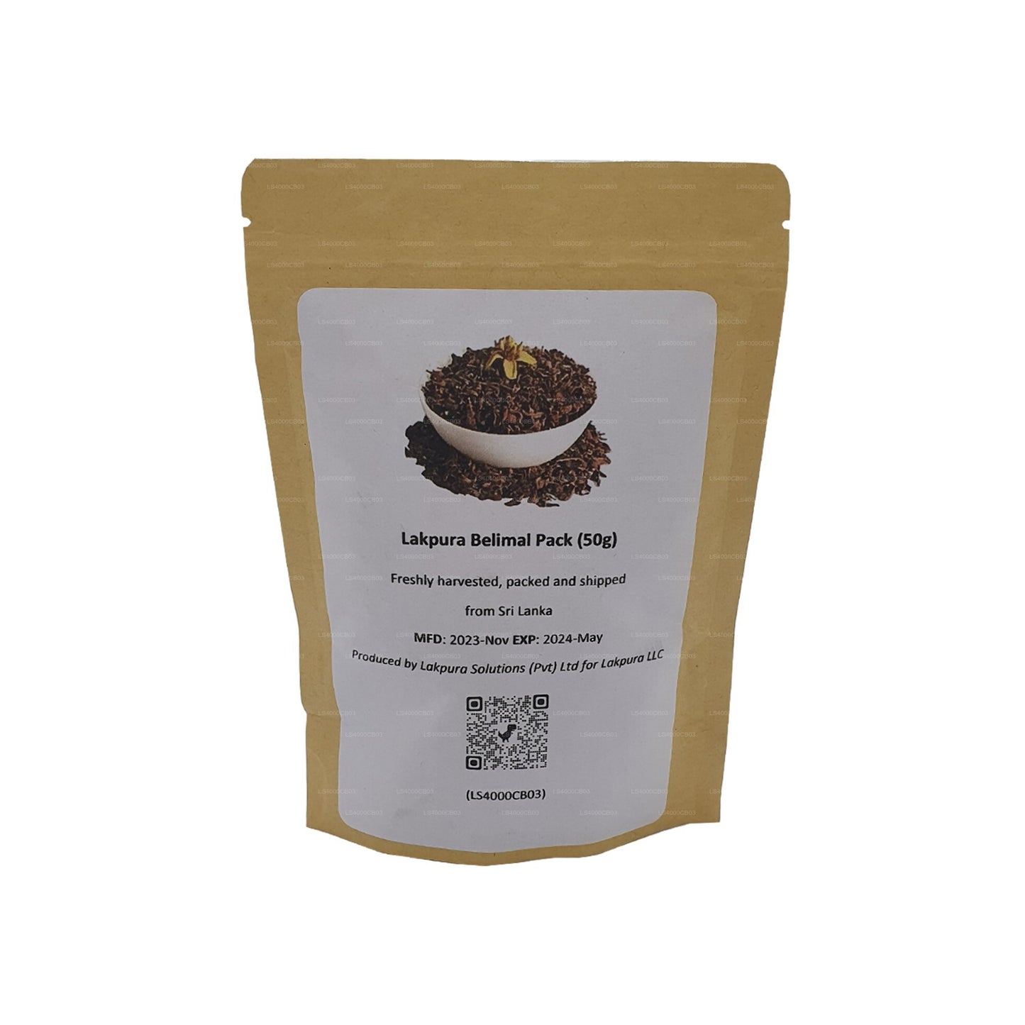 Lakpura Dehydrerade Belimal (Aegle Marmelos) Blommor