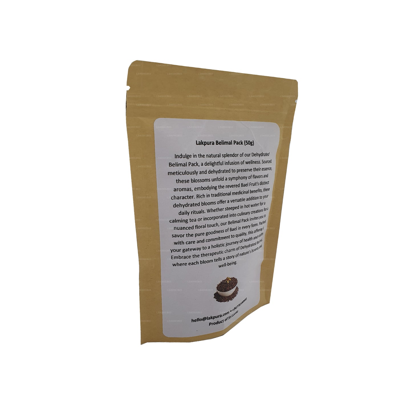 Lakpura Dehydrerade Belimal (Aegle Marmelos) Blommor