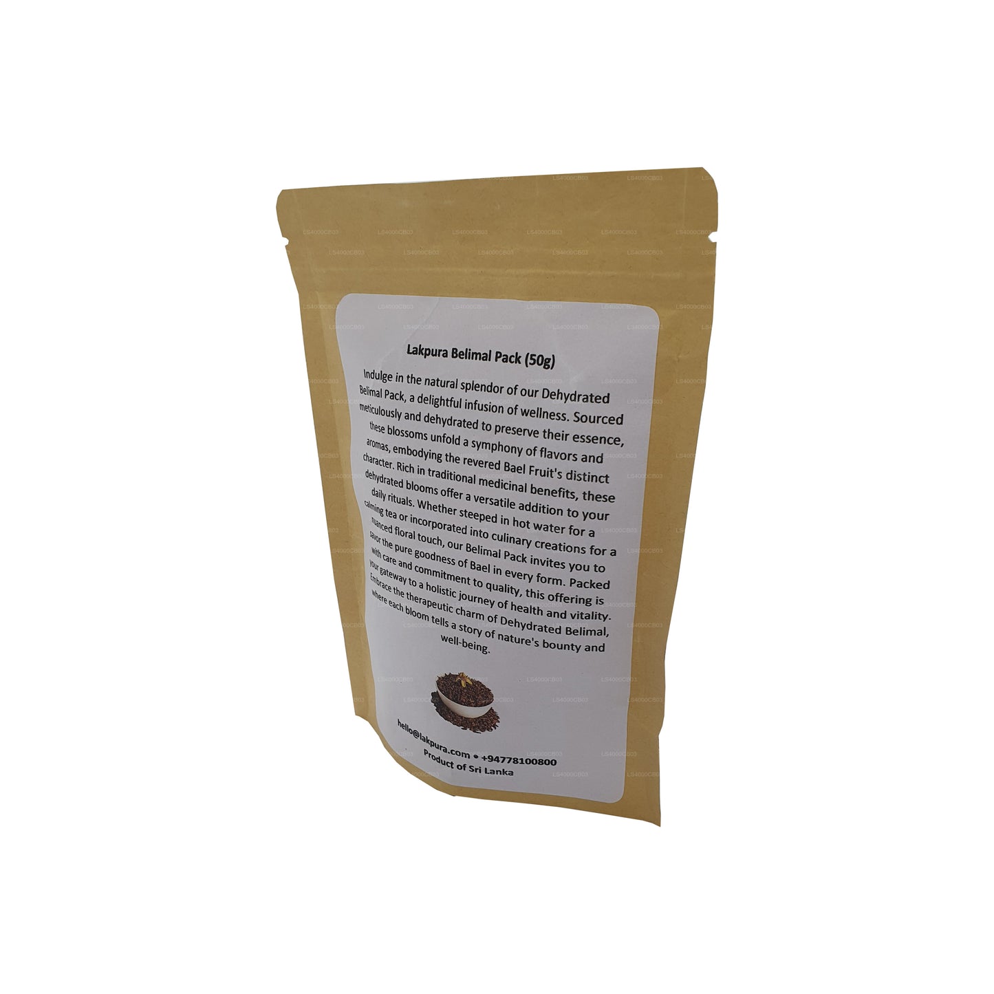 Lakpura Dehydrerade Belimal (Aegle Marmelos) Blommor