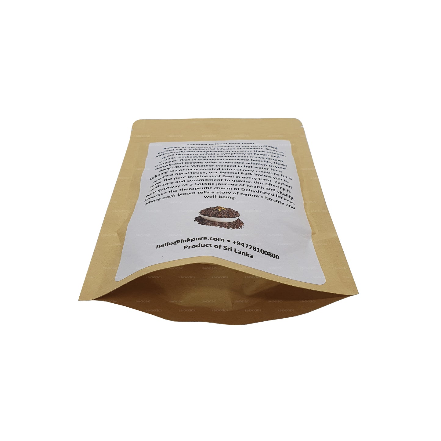 Lakpura Dehydrerade Belimal (Aegle Marmelos) Blommor