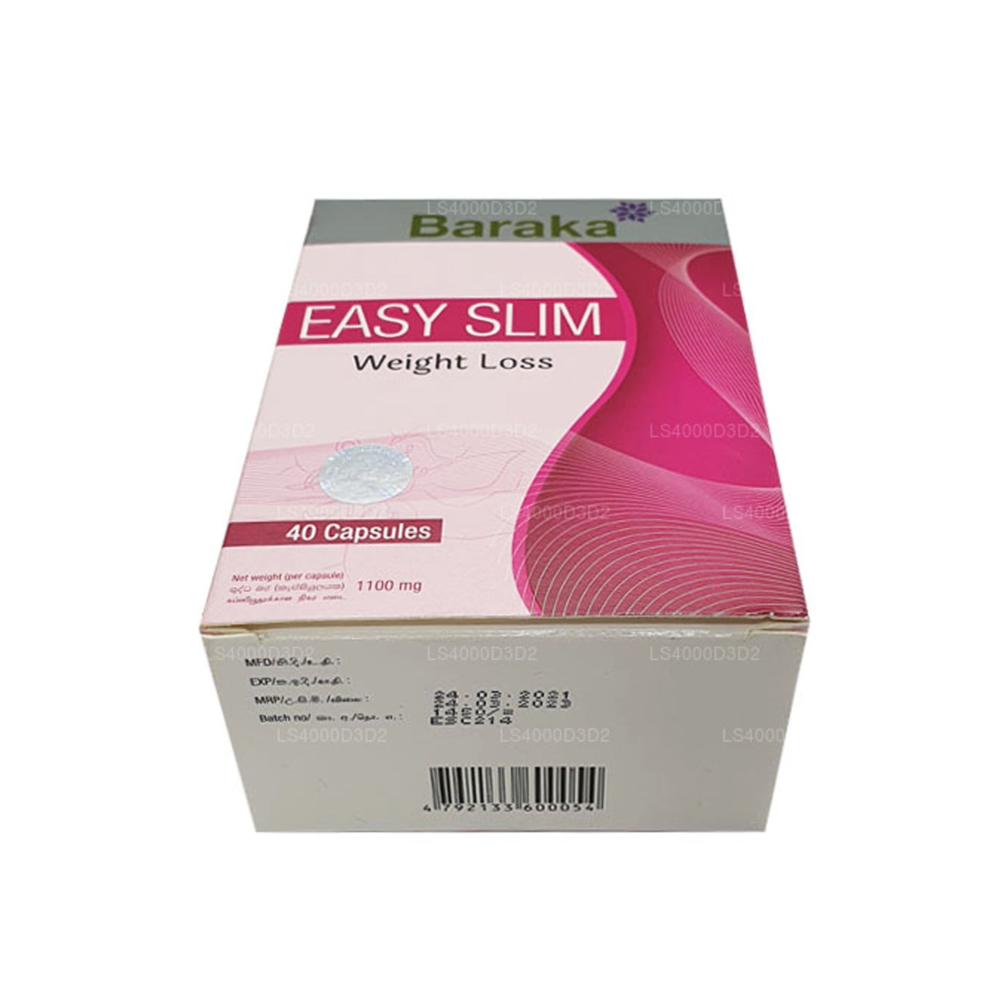 Baraka Easy Slim (40 Kapslar)