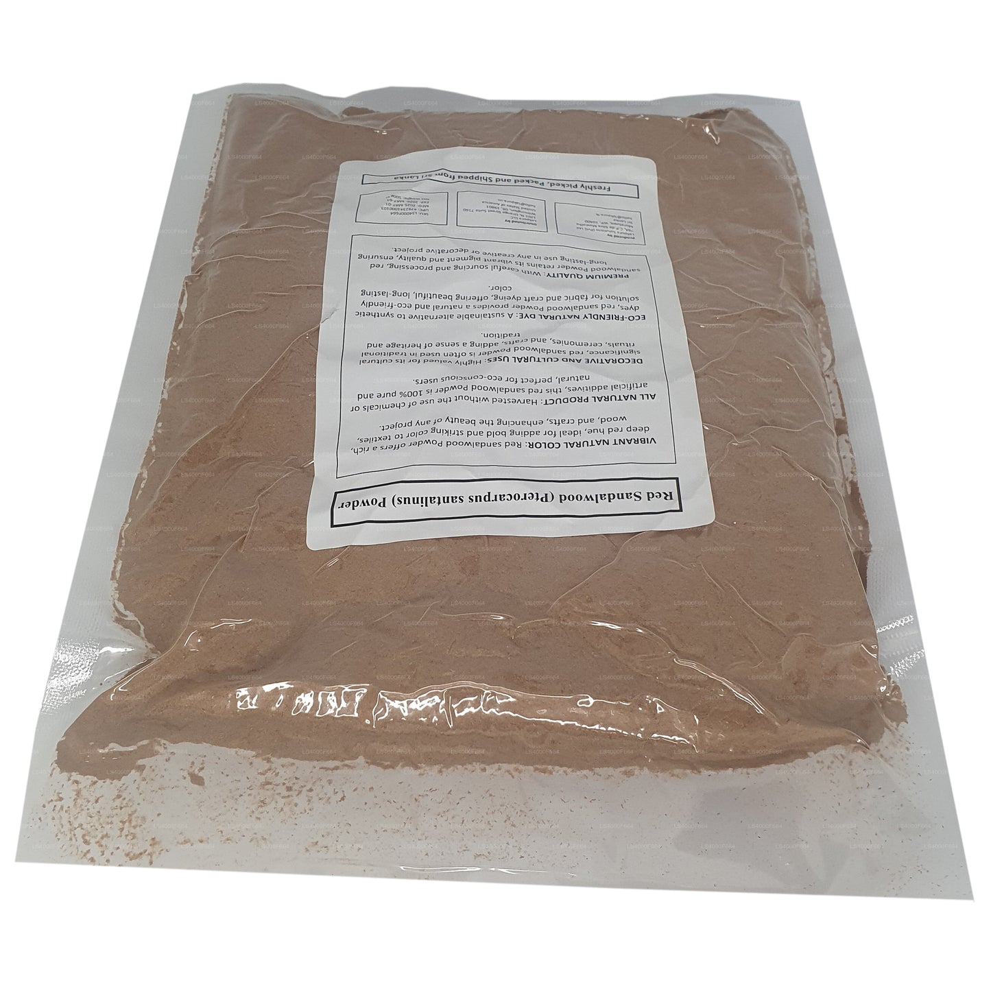 Lakpura rött sandelträpulver