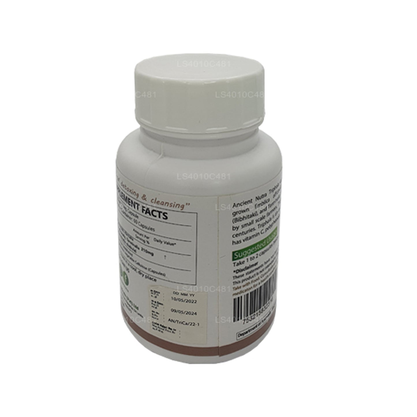 Forntida Nutra Triphala (60 kapslar)