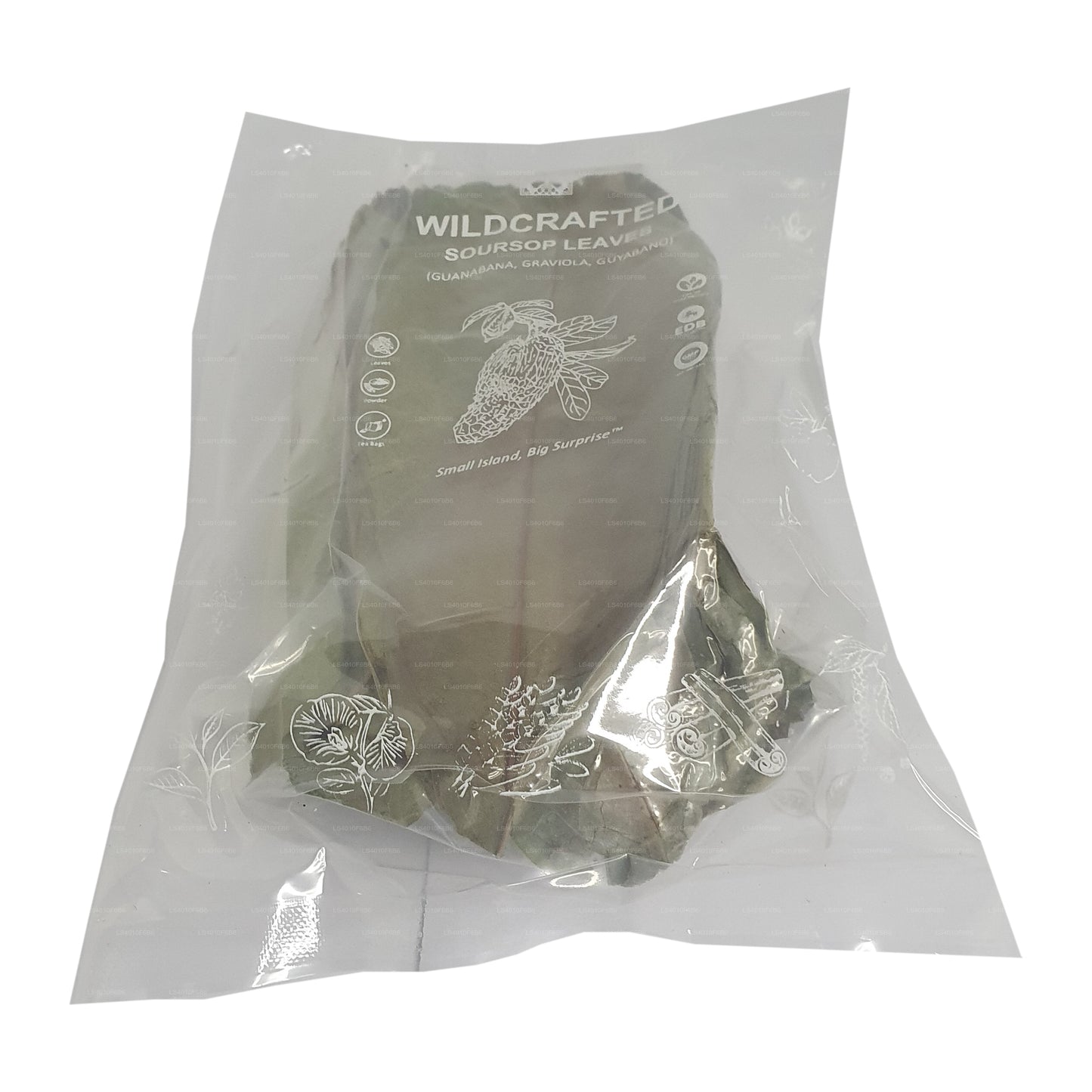 Lakpura® Wildcrafted Soursop (Guanabana, Graviola, Guyabano) Dehydrerade Blad Hela