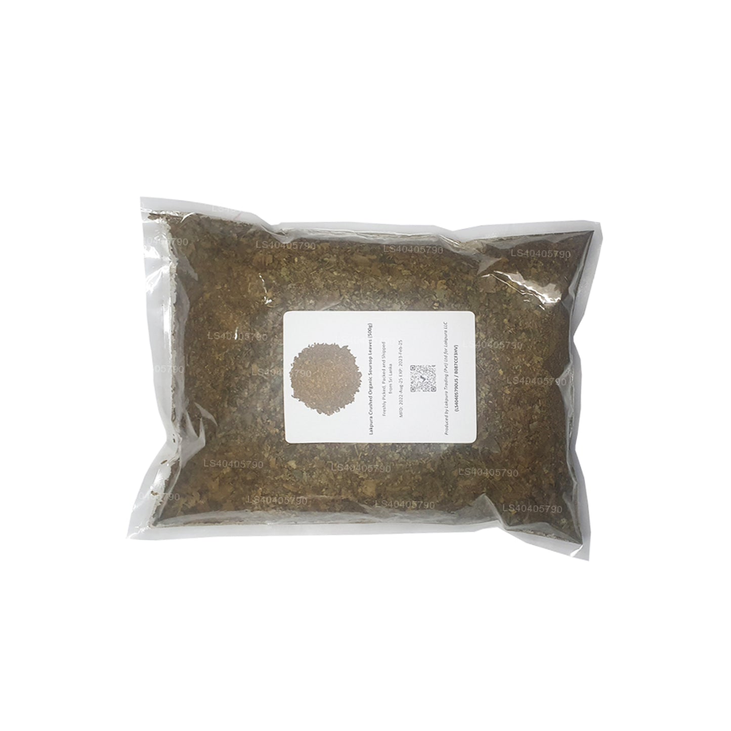 Lakpura krossade ekologiska soursopblad (500g)