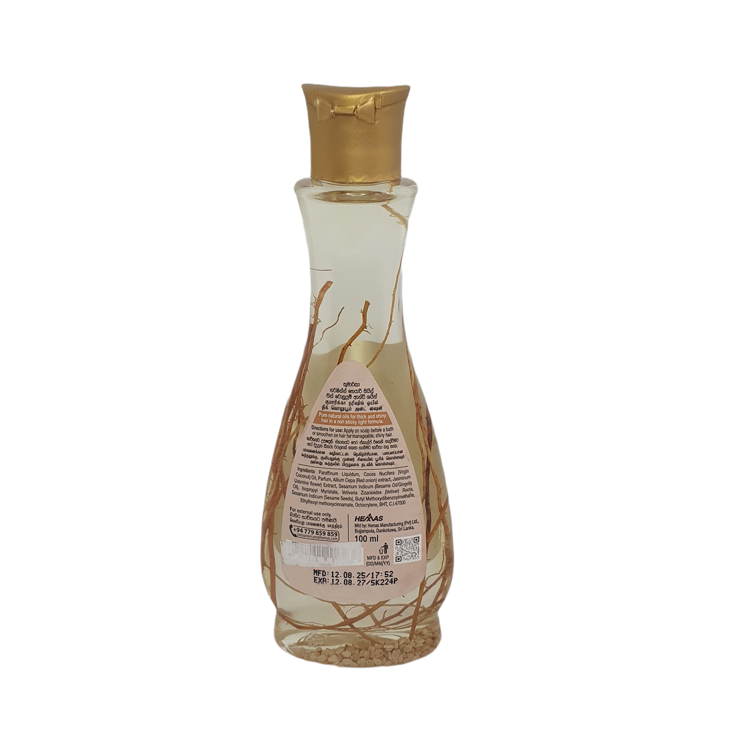 Kumarika närande hårolja ”Hair Thinning Control” (100ml)