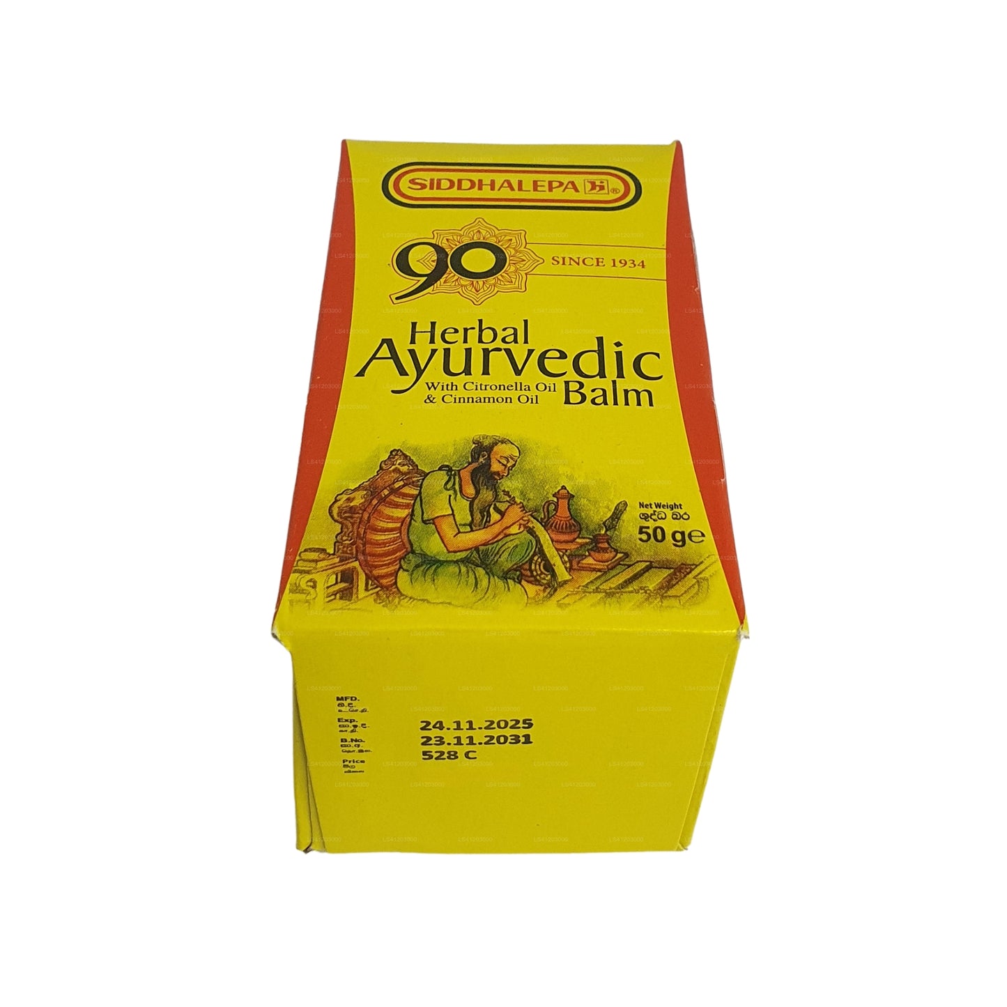Siddhalepa Ayurveda växtbaserade balsam
