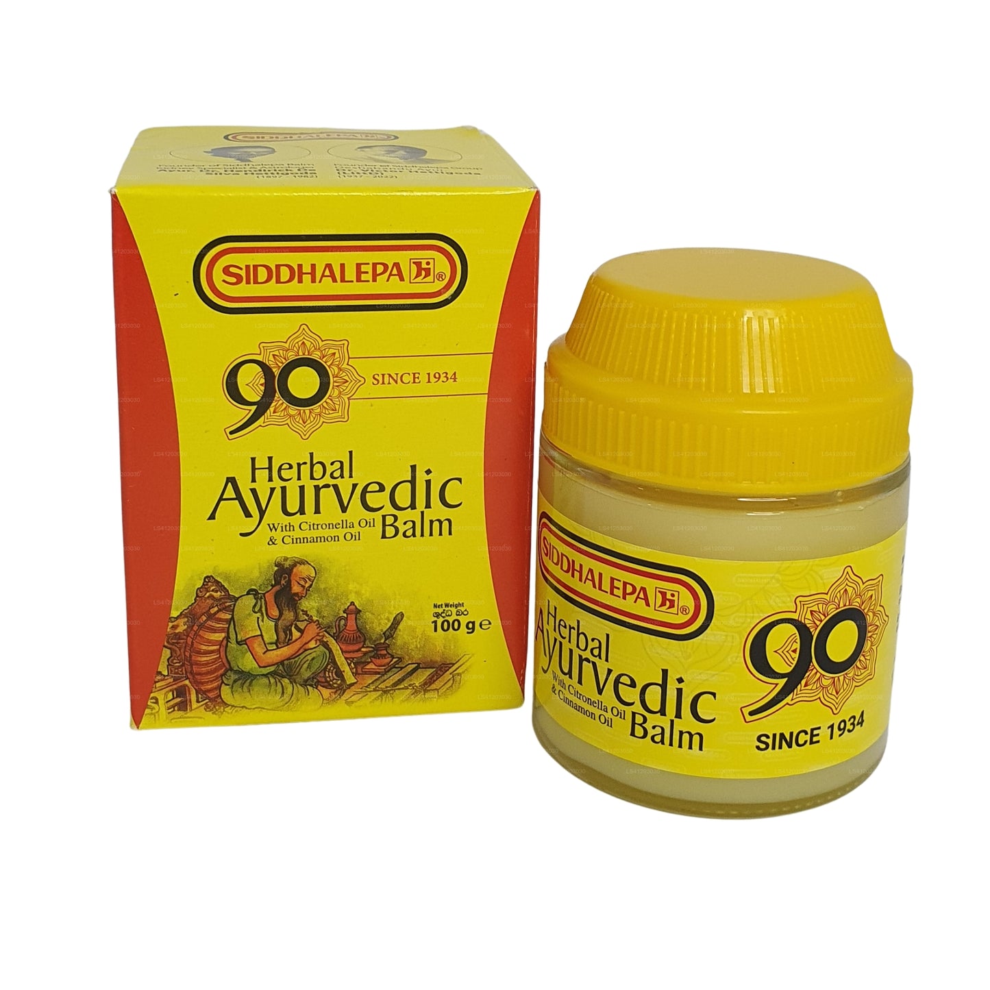 Siddhalepa Ayurveda växtbaserade balsam
