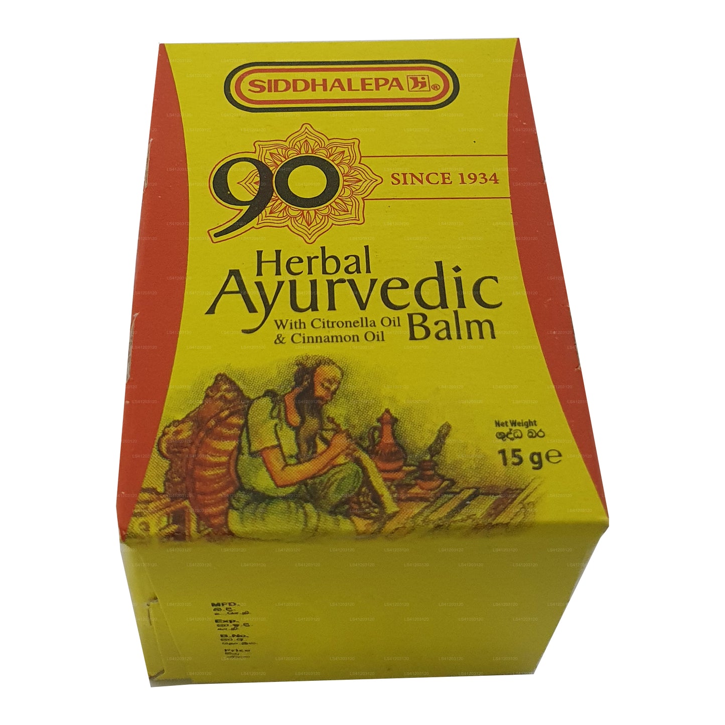 Siddhalepa Ayurveda växtbaserade balsam