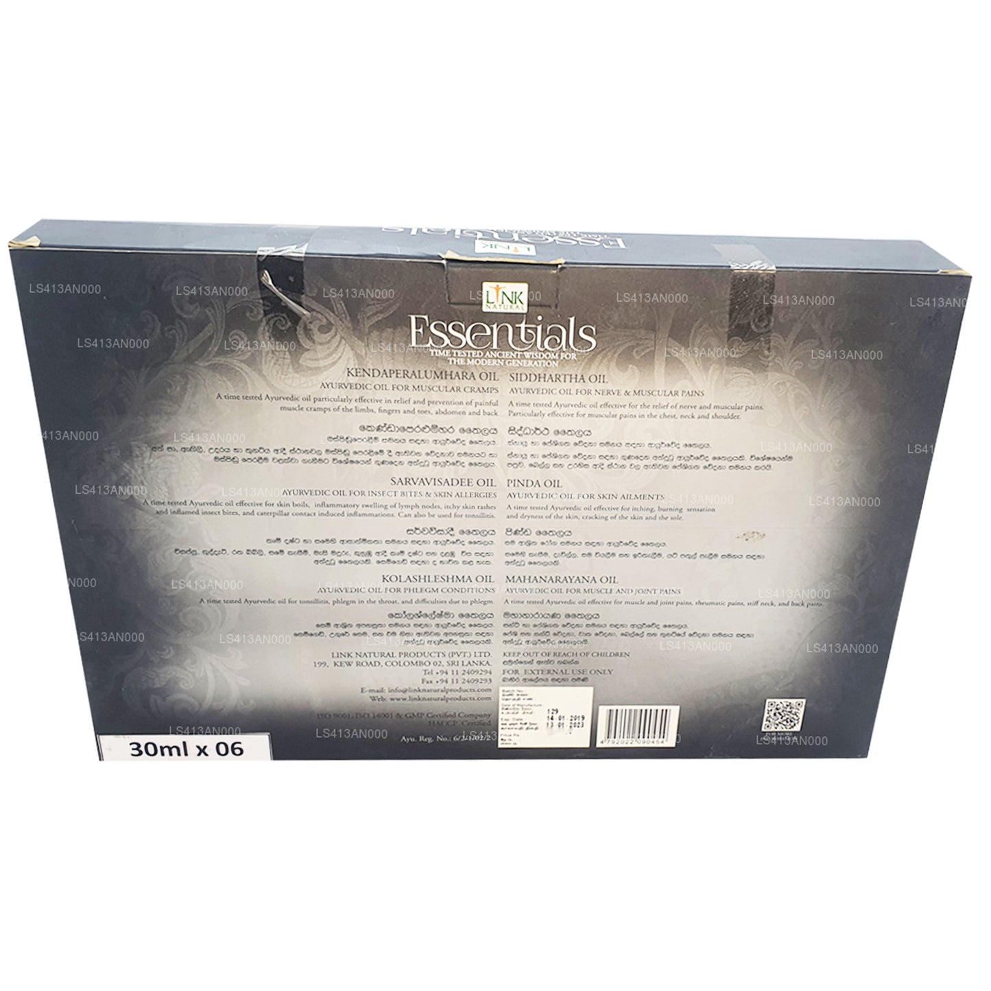 Link Natural Essentials (Förpackning med 6 flaskor)