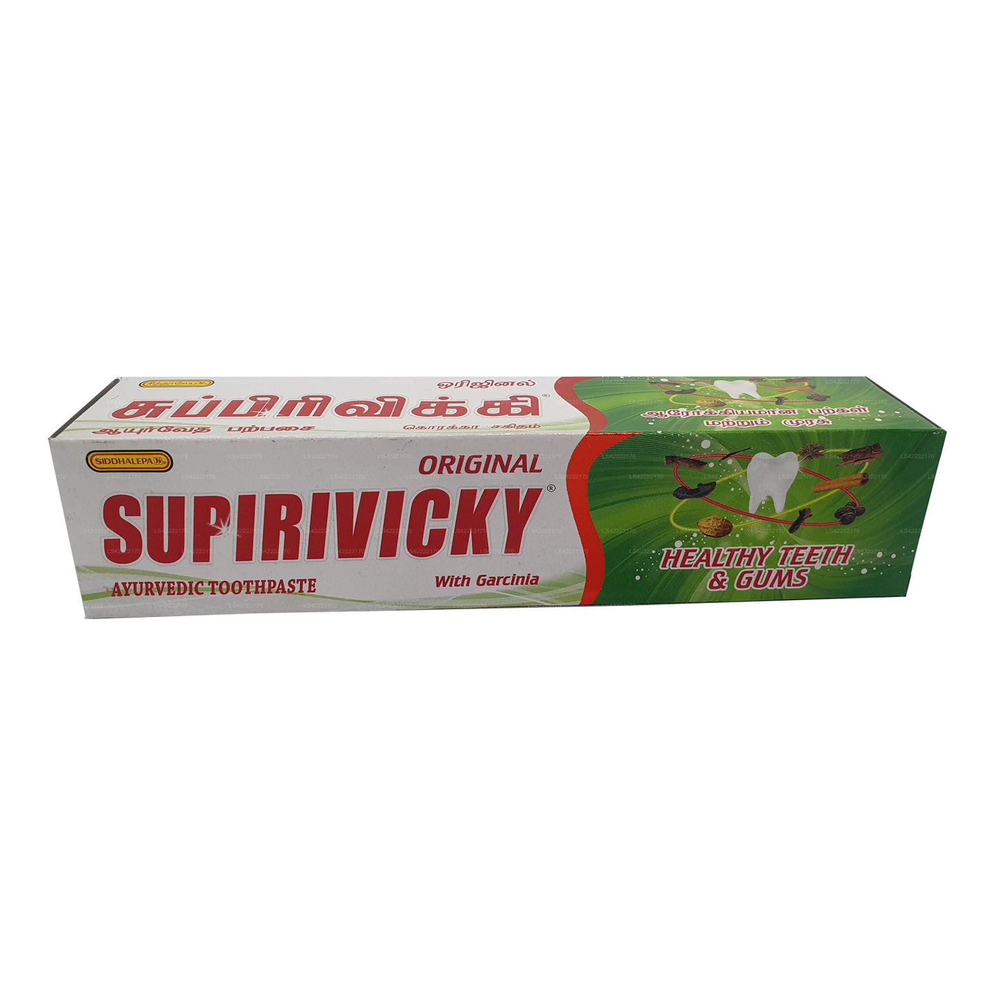 Siddhalepa Supirivicky ayurvedisk tandkräm