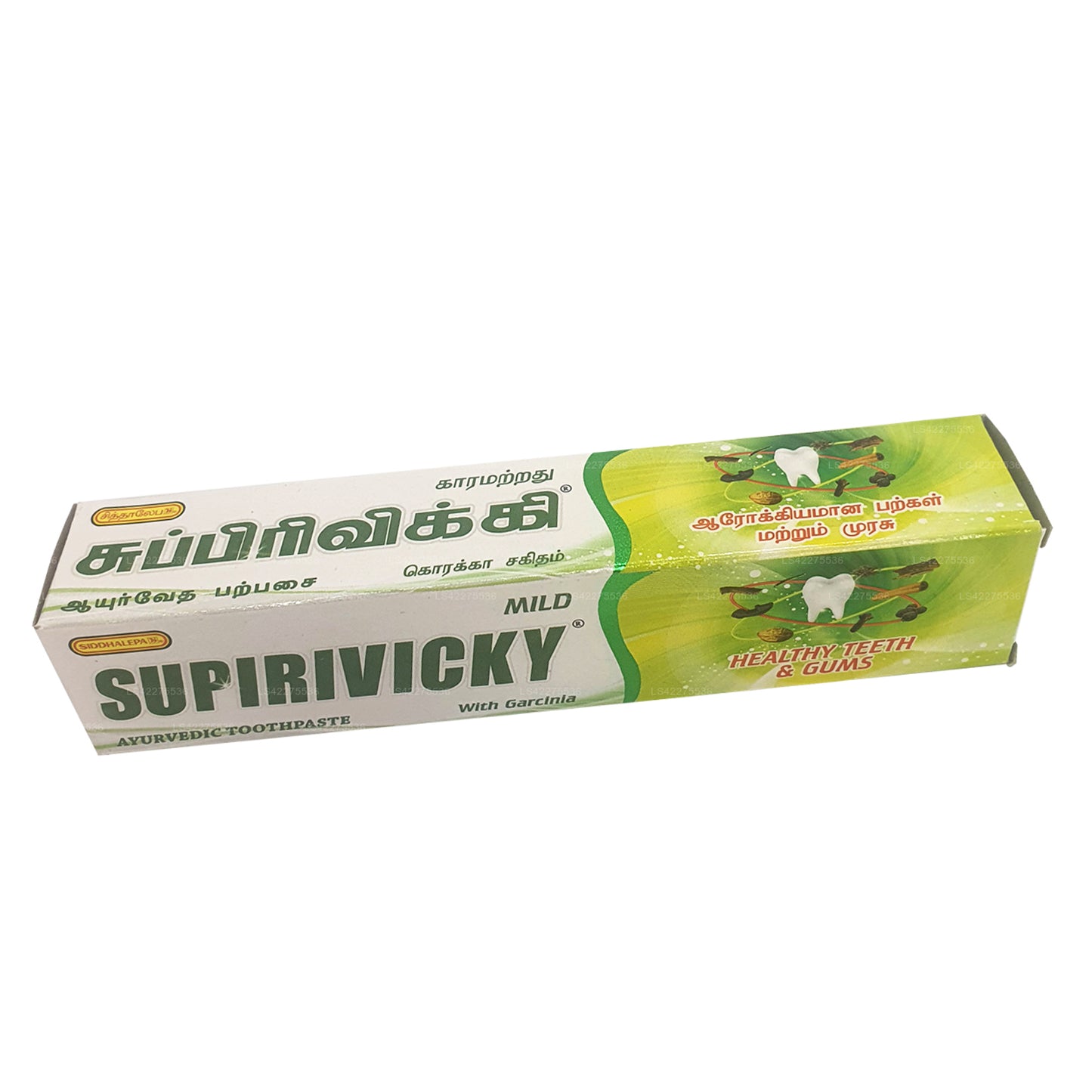Siddhalepa Supirivicky Mild Ayurvedisk Tandkräm (40g)
